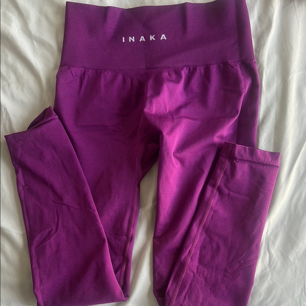 Inaka Power Purple High Waist Leggings